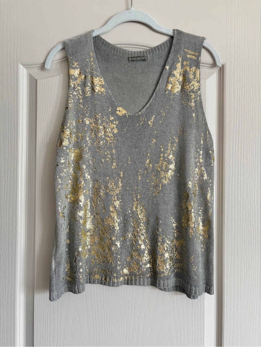 M Made in Italy Scoop Neck Tank